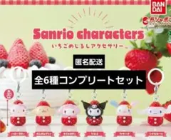 いちごめじるしアクセサリー　サンリオ　フルコンプ6種セット