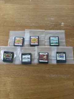 ニンテンドーDS ゲームソフト7個セット【動作確認済】