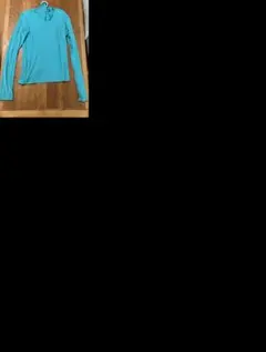 ターコイズ 長袖 トップス