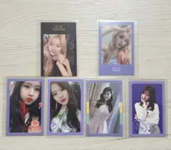 twiceサナ トレカ6枚セット