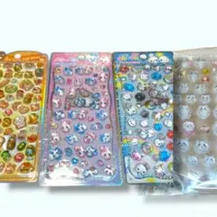 sale!ドロップシール 4点セット 海外製 ちいかわ ぷくぷくあわわちゃん