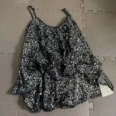 本日限定値下げ！　キラキラ　ZARA Sサイズ　キャミ　オシャレ　ラメのサムネイル