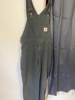 Carhartt ダークグレー オーバーオールのサムネイル