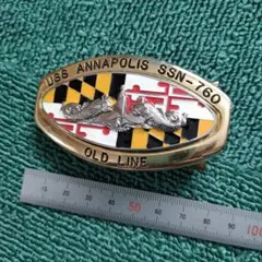 訳あり品】米海軍 強襲揚陸艦トルトゥーガ LSD46 チャレンジコイン