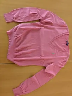 ポロ ラルフローレン Vネックセーター L ピンク