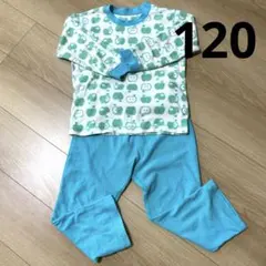 リンゴ柄フリースパジャマ 120cm