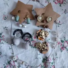 イヤリング、ネックレスまとめ売り