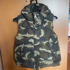 新品☆John Bull カムフラージュダウンベスト M ジョンブルのサムネイル