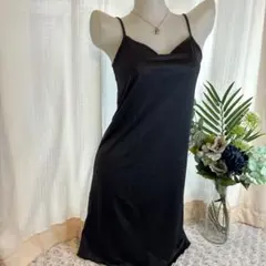 CF95 ワールド　シンプルデザイン　スリップ　M-85 ブラック