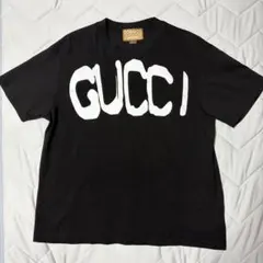 正規品】GUCCI グッチ マニフェストマスクプリント オーバーサイズT