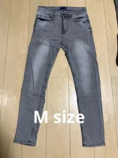 【即購入即発送可美品】ZARA MAN グレー スキニーデニム