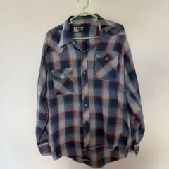 Wrangler チェック柄長袖シャツ 16 x 34