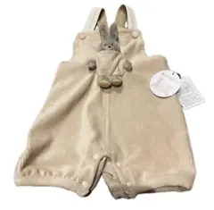 未使用　バースデイ　cottoli うさぎ　サロペット　80 ぬいぐるみ