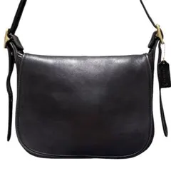 【美品】OLD COACH 9951 USA Messenger レザー メンズ
