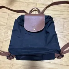 LONGCHAMP 黒 リュック