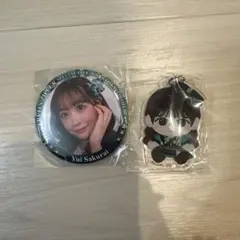 FRUITS ZIPPER 櫻井優衣　缶バッジチャームセット