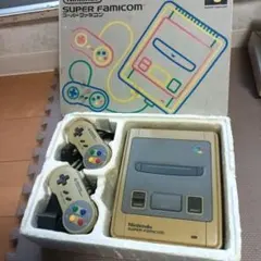 動作品！スーパーファミコン HVC-002　箱付　SF　本体　コントローラ