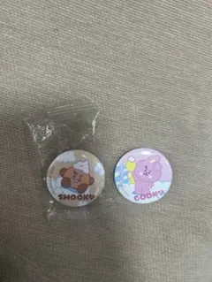 くら寿司　缶バッジ2点　BT21