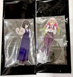 伊黒小芭内　甘露寺蜜璃　モクテルバー　アクリルスタンド