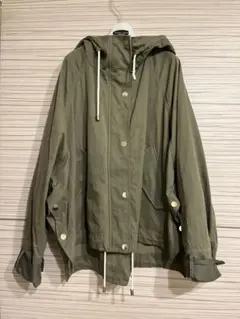 Zara women ジャンパー　ゆったりカーキ　Ｓサイズのサムネイル