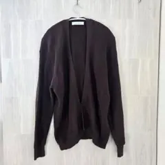 ユナイテッドアローズ GLR コットン100% カーディガン 茶