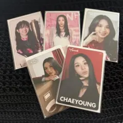 TWICE チェヨン トレーディングカード 5枚セット