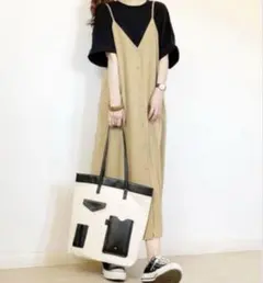 フロントボタンキャミソールワンピース/Mサイズ/ベロア/ベージュ