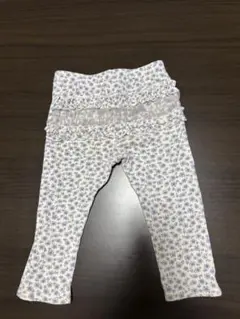 【美品】petit main 花柄バックフリルレギンス 90cmのサムネイル