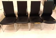 ダイニングチェア　4脚セット