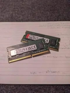 16GB DDR4 Kingston パソコンのメモリ 8GB 2枚セット