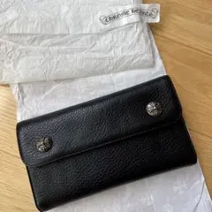 【新品未使用】クロムハーツWave Long Wallet ロング ウォレットのサムネイル