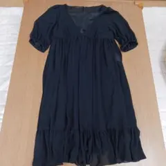 Ray BEAMS レイビームス ワンピース ドレス 黒 お呼ばれドレス 美品