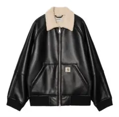 Carhartt Shepton Jacket Black Natural xsのサムネイル