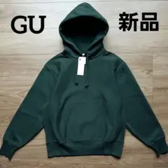 新品　GU　ヘビーウェイトパーカー　　メンズS