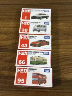 トミカまとめ売り パトカー、働く車、電車、スポーツカー、ロンドンバス