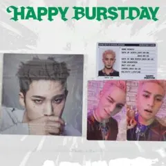 ミンギュ HAPPY BURSTDAY トレカ パズル4点セット セブチ SVT