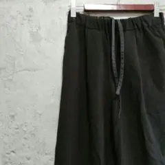 アーバンリサーチドアーズ　イージパンツ　ストレッチ　ウエスト総ゴム　黒　36