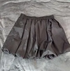 GU ジーユー バブルヘムミニスカート バルーンスカート Ｌ