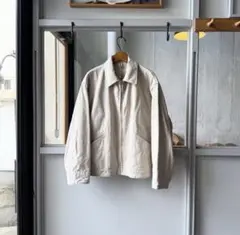 COMOLI　25AW　コットンツイル ジップショートジャケット　希少サイズ1