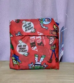 【新品未使用】Toy story トイストーリー　エコバッグ　レッド
