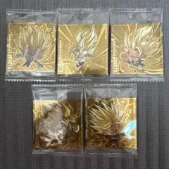 【未開封】ドラゴンボール超戦士シールウエハース超06 GDR 5枚セット