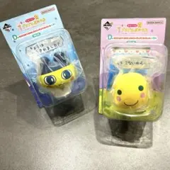 一番くじ D賞 たまごっちプチプチおみせっち まめっち・まるっちセット