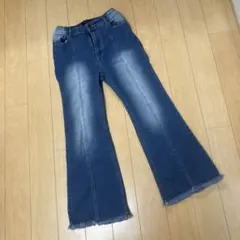 repipi armario デニム フレアパンツ Sサイズのサムネイル