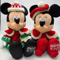 ミッキー ミニー クリスマス ぬいぐるみセット