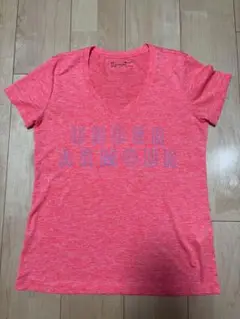 Under Armour⭐️アンダーアーマーTシャツ⭐️オレンジ⭐️ヒートギア⭐️L