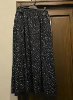 新品 しまむら ドットプリントスカート