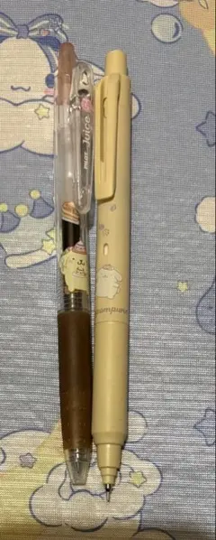 ポムポムプリン　ボールペン・シャープセット
