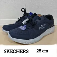 【新品】SKECHERS MEMORY FOAM 28cm ネイビー