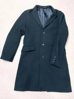 アズール　チェスターコート　黒　AZUL BLACK ブラックのサムネイル