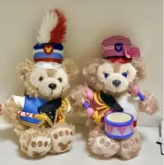 【35周年限定グッズ】ダッフィー & シェリーメイ キーホルダー【タグ付き】